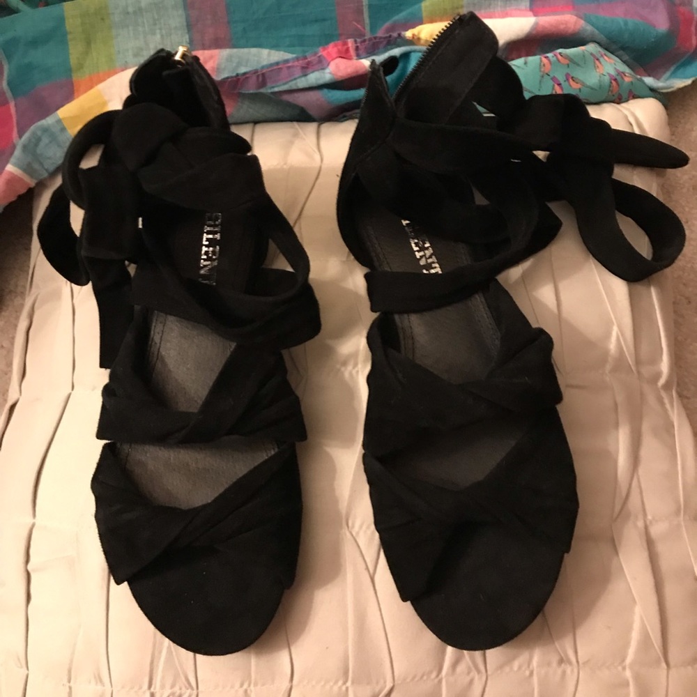 NWOT Free people Silent D Patentta gladiators